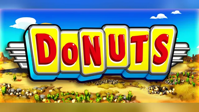 Donuts game artwork
